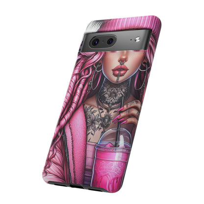 Pink Rebellion – Edgy Street Style & Tattooed Chic Mobile Cover