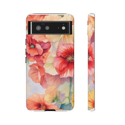 Floral Harmony Watercolor Mobile Case