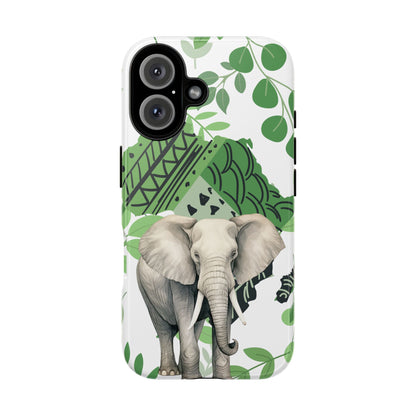 Tropical Elephant Mobile Cover – Nature-Inspired Boho Art