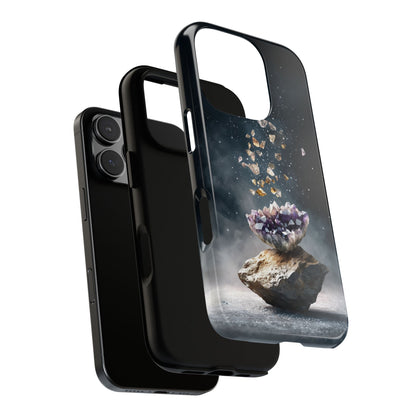Mystic Amethyst Stones Phone Case for iPhone, Samsung & Google Pixel