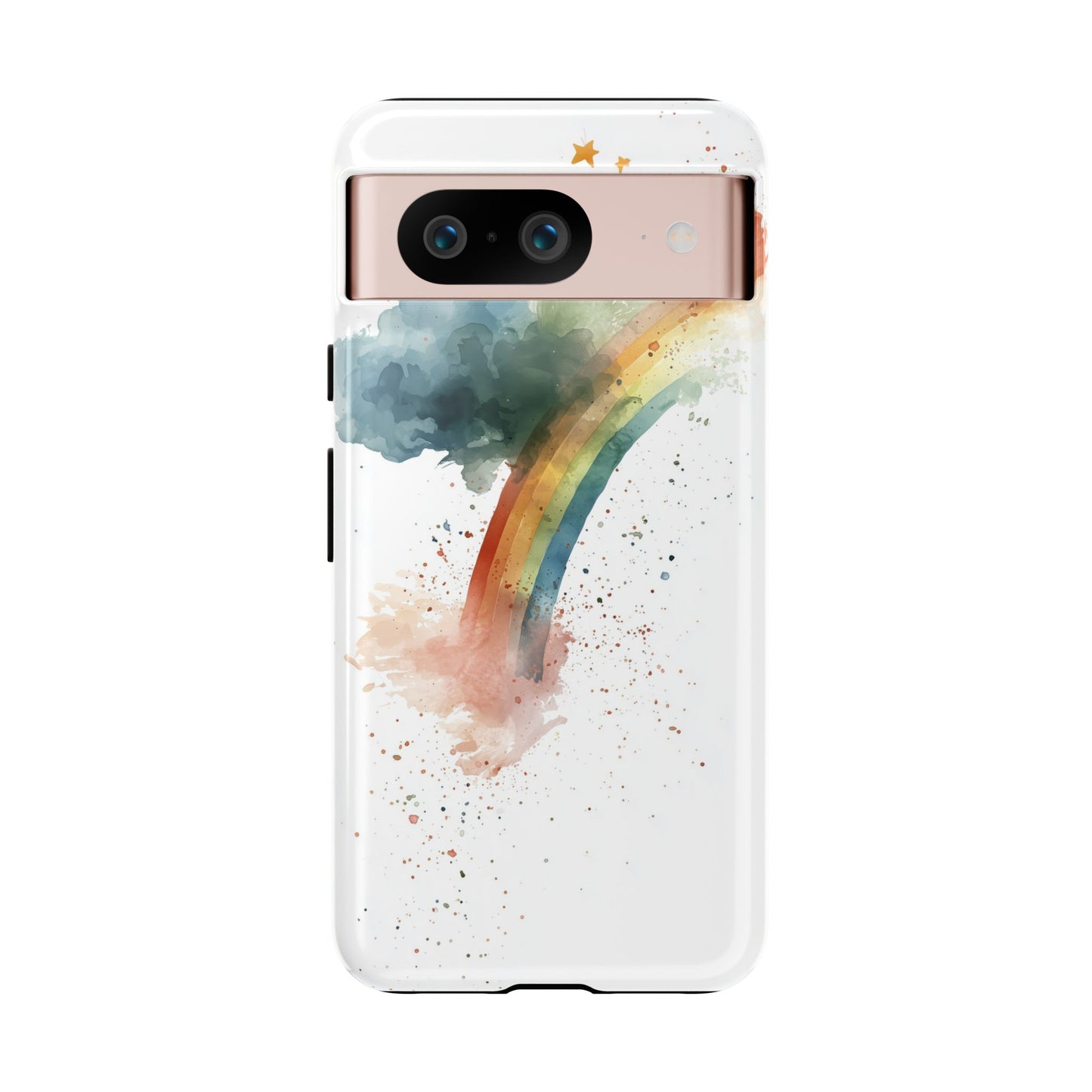 Mystic Splash Rainbow Watercolor Phone Case for iPhone, google Pixel & Samsung