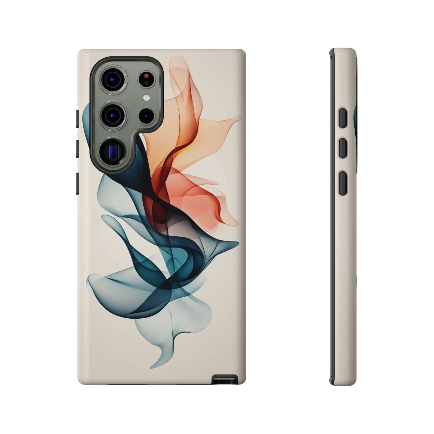 Ethereal Flow – Minimal Abstract Phone Case for iPhone, Google Pixel, Samsung