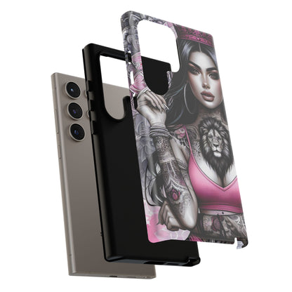 Queen of the Jungle – Regal Tattooed Goddess Mobile Cover