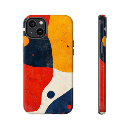 Solar Flow – Retro Wave Abstract Phone Case for iPhone, Samsung & Pixel