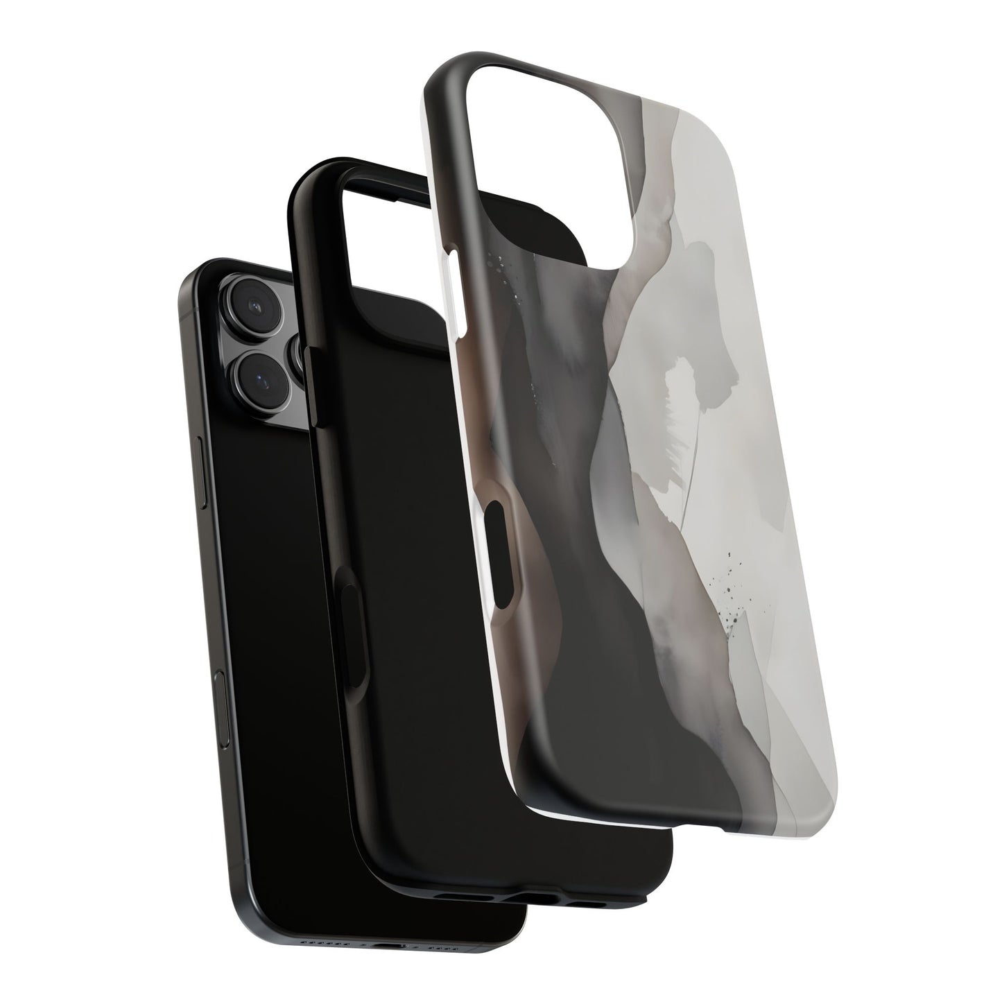 Vertical Abstract Neutral Gradient