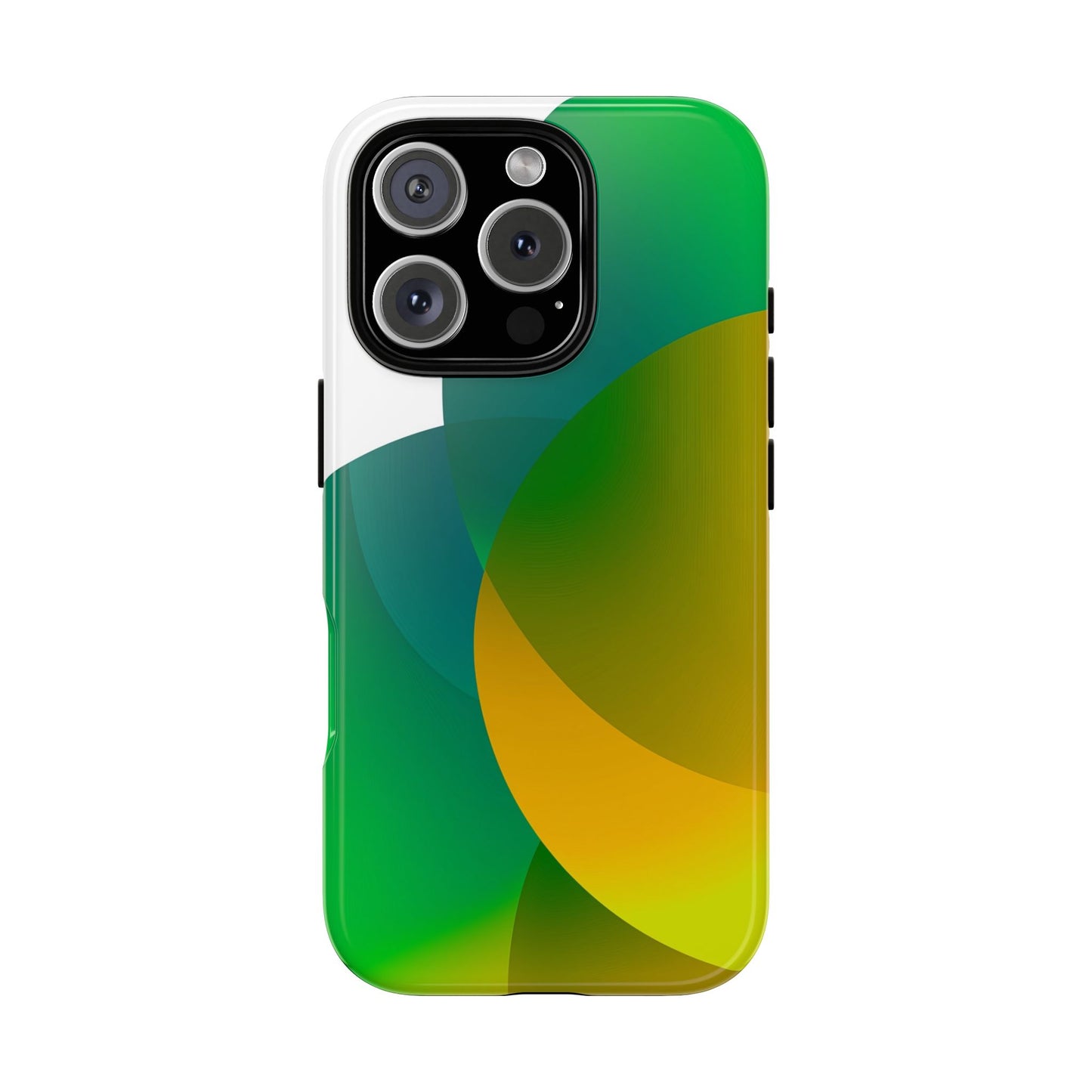 Verdant Bloom – Abstract Gradient Phone Case for iPhone, Samsung & Pixel
