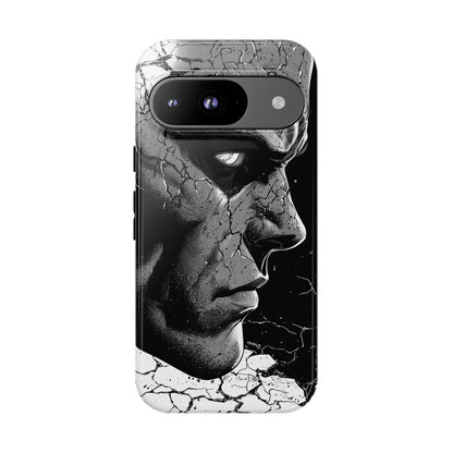 Shattered Reflections of a Symbiotic Soul: The Rise of a Dark Anti-Hero Phone Case for iPhone, Samsung & Pixel