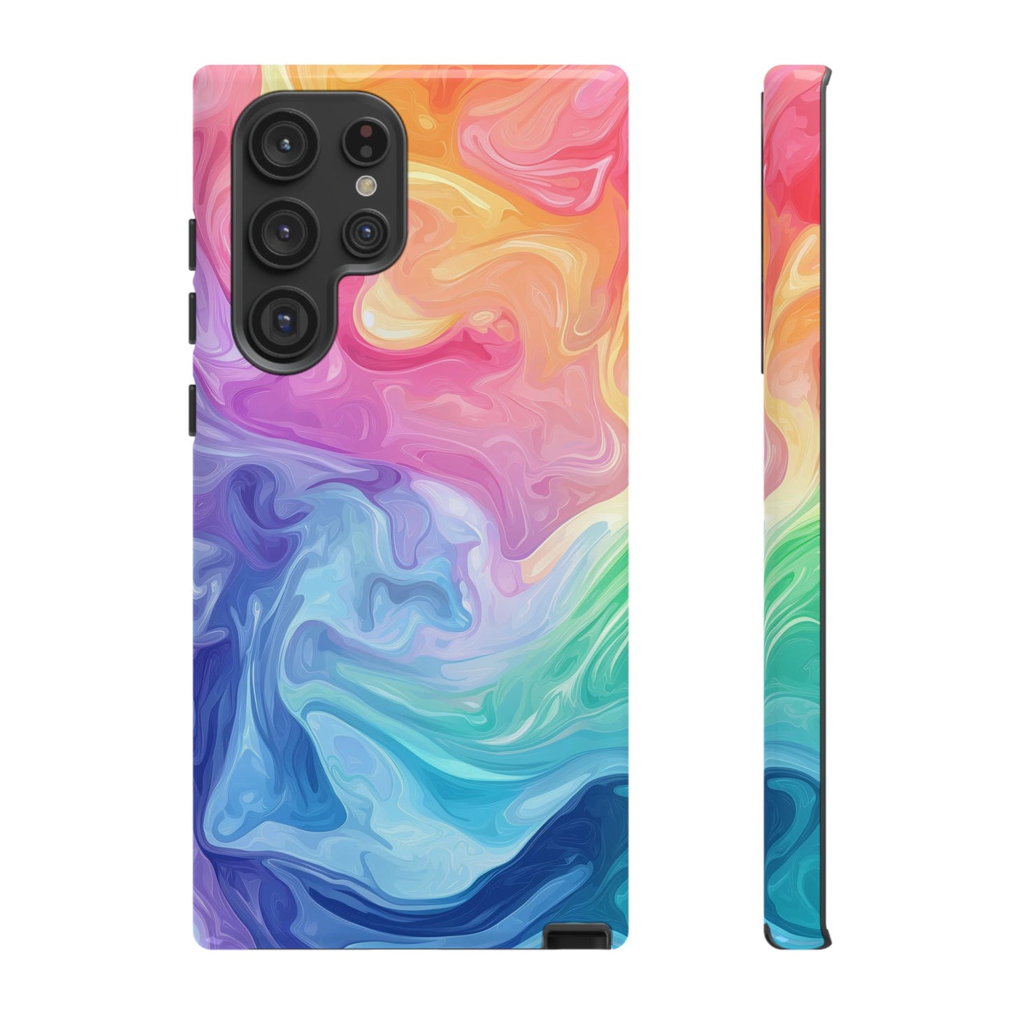 Prism Swirl Watercolor Phone Case for iPhone, google Pixel & Samsung