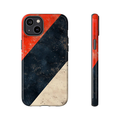 Urban Grit – Grunge Stripe Abstract Phone Case for iPhone, Samsung & Pixel