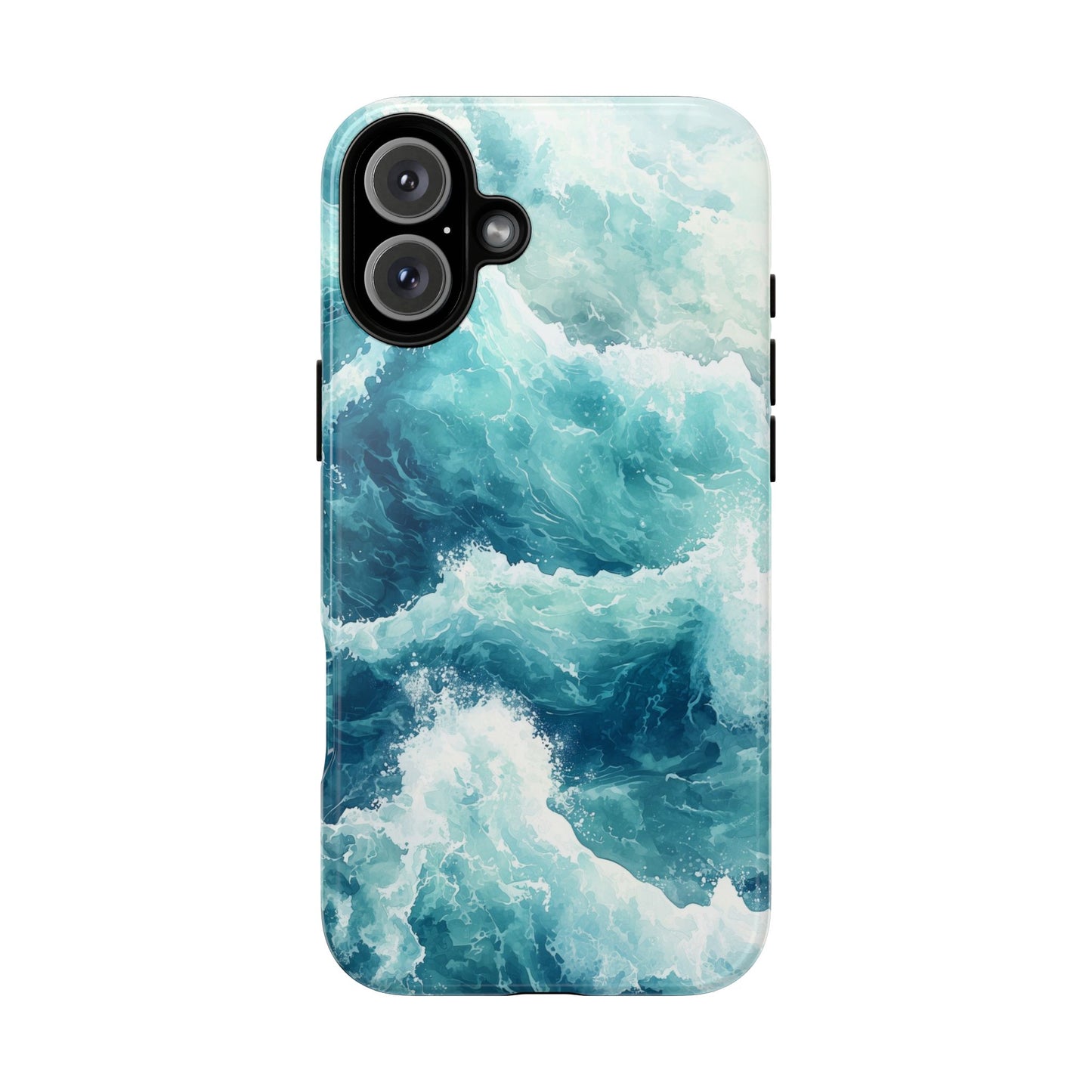 Seafoam Serenity Watercolor Phone Case for iPhone, google Pixel & Samsung