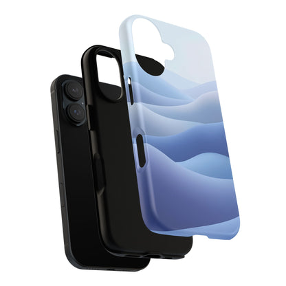 Intricate Abstract Wavy Landscape phone case