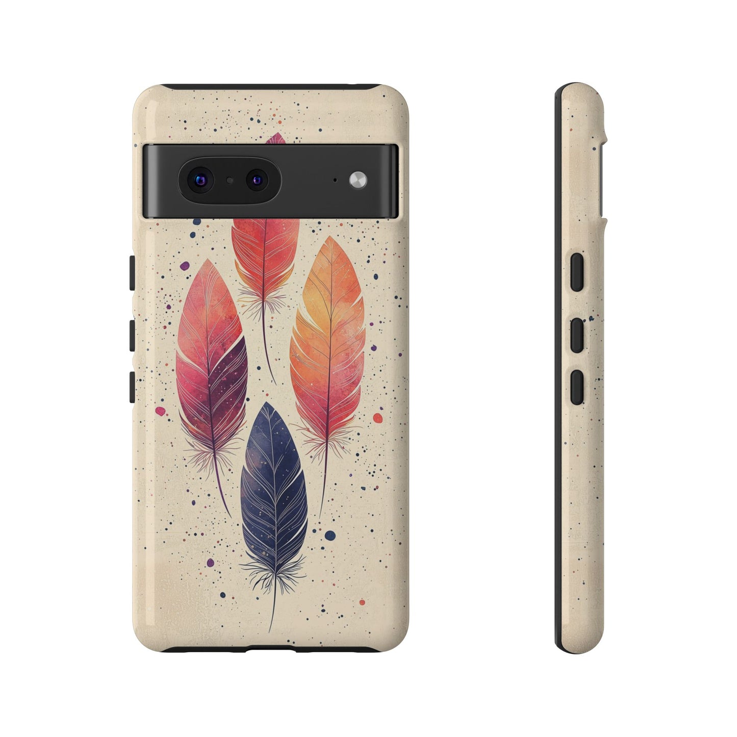 Boho Feather Dance Phone Case for iPhone, Pixel & Samsung