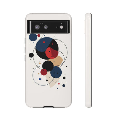Celestial Flow – Abstract Minimal Art Phone Case for iPhone, Samsung & Pixel