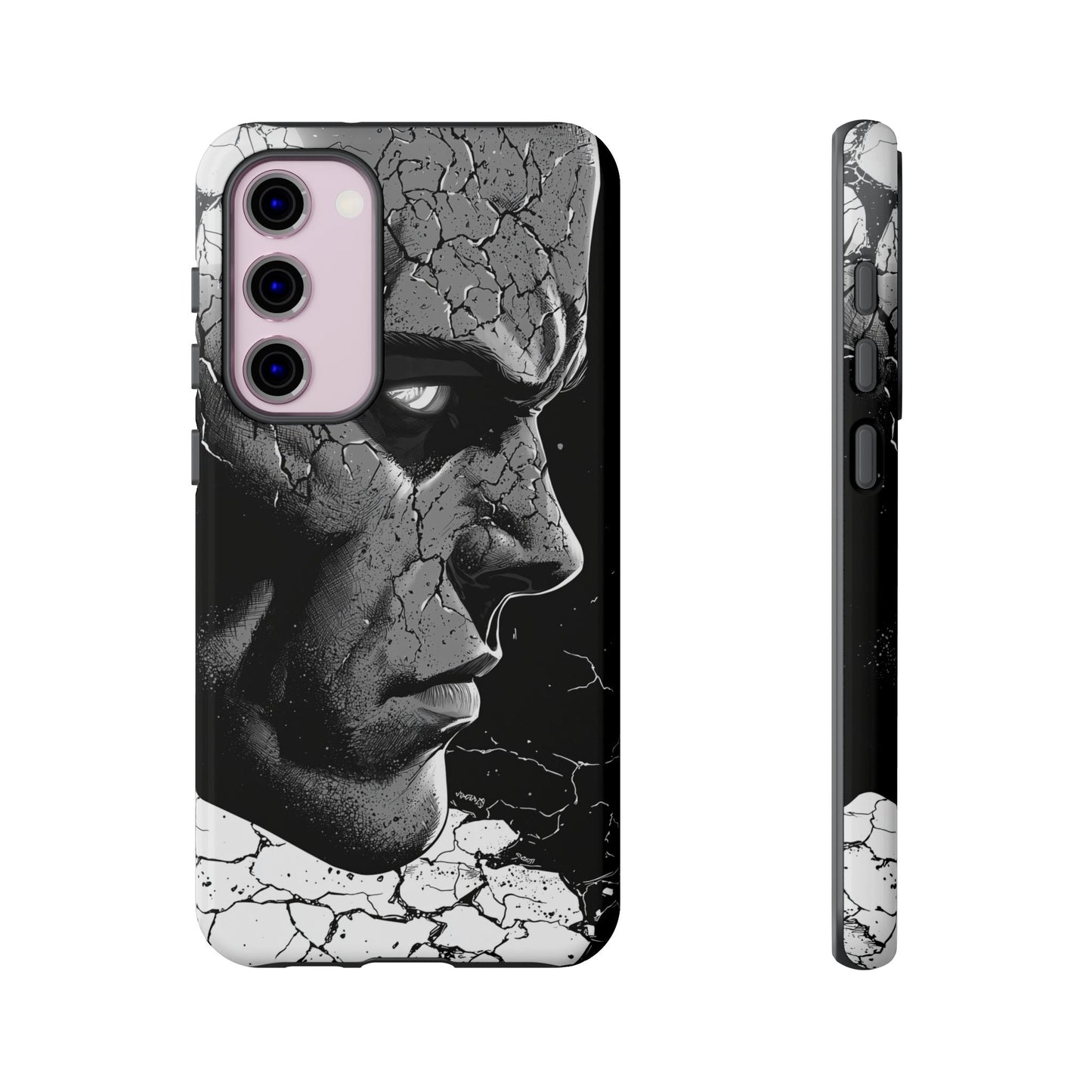 Shattered Reflections of a Symbiotic Soul: The Rise of a Dark Anti-Hero Phone Case for iPhone, Samsung & Pixel