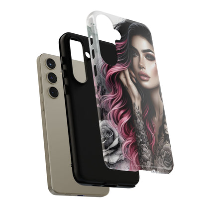 Tattooed Elegance – Gothic Art Mobile Cover