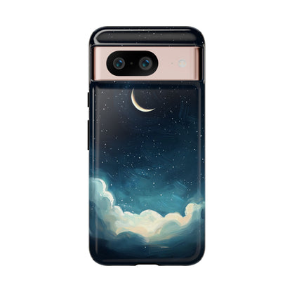 Midnight Aurora Watercolor Phone Case for iPhone, google Pixel & Samsung
