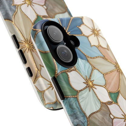 Floral Symphony: Stained Glass Elegance
