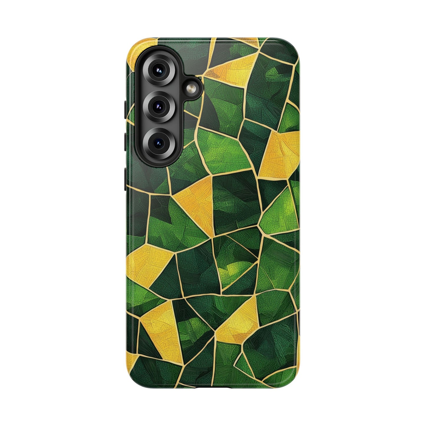 Intricate Turtle Shell Mosaic Phone Case for iPhone, Samsung & Google Pixel