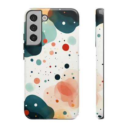 Cosmic Bloom – Abstract Orb Pattern Phone Case – iPhone, Google Pixel, Samsung
