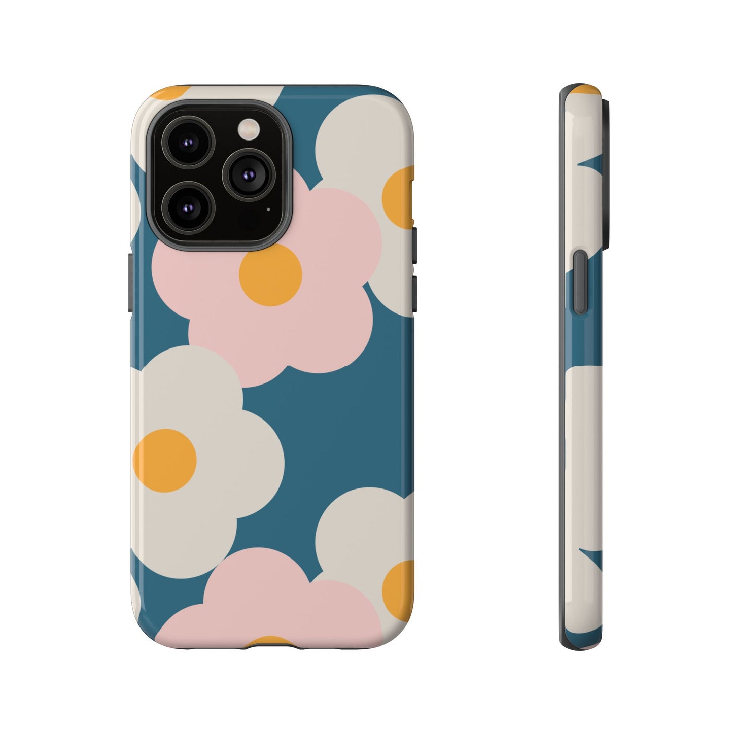 Retro Floral Phone Case – Vintage Aesthetic for iPhone, Samsung & Google Pixel