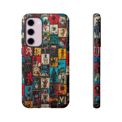 Abstract Art Phone Case – Basquiat-Inspired Phone Cover - iPhone, Samsung & Google Pixel Cover - Artistic Painting Case,  Art Lover Gift