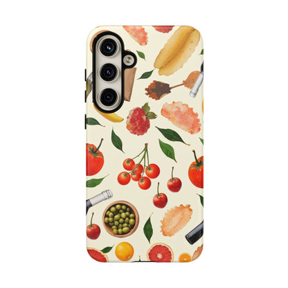 Fresh Fruits & Veggies Pattern Phone Case