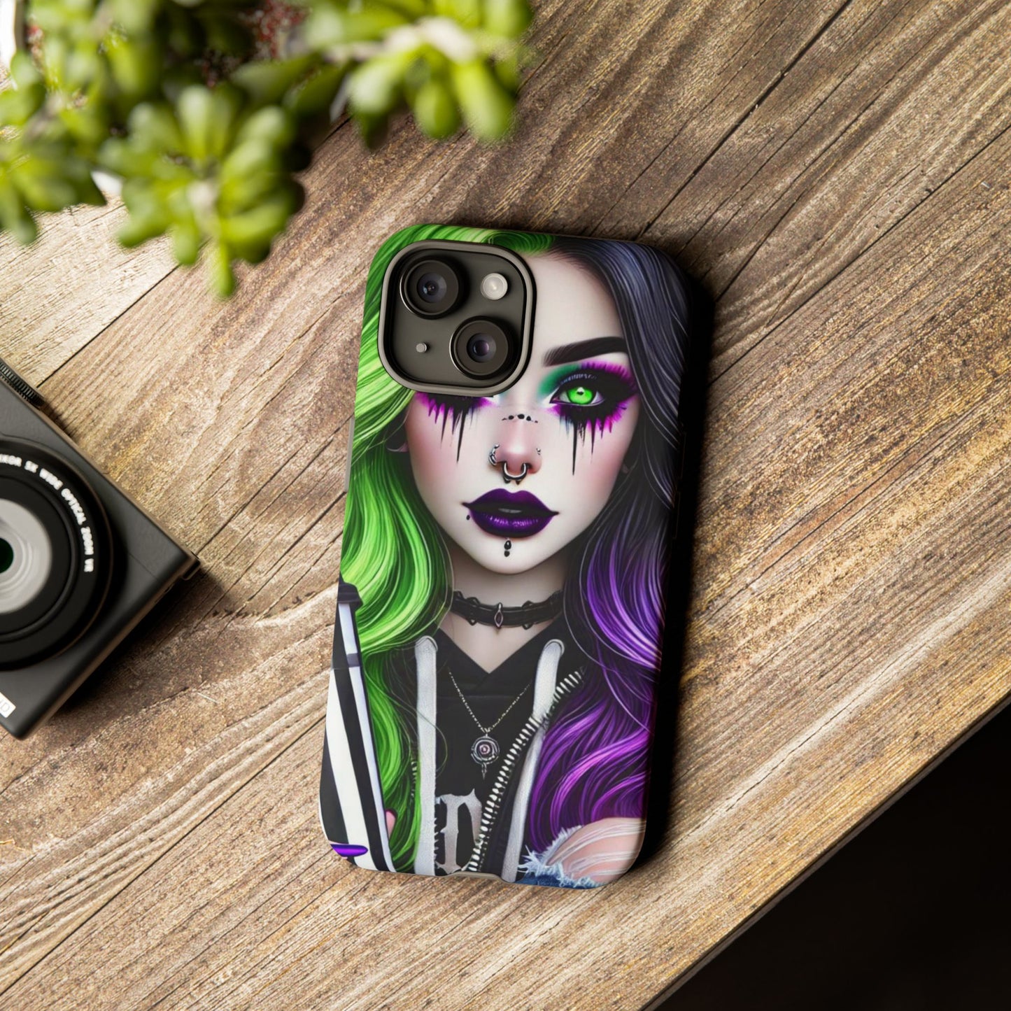 Neon Nightmare – Gothic Punk & Alternative Aesthetic Mobile Cover