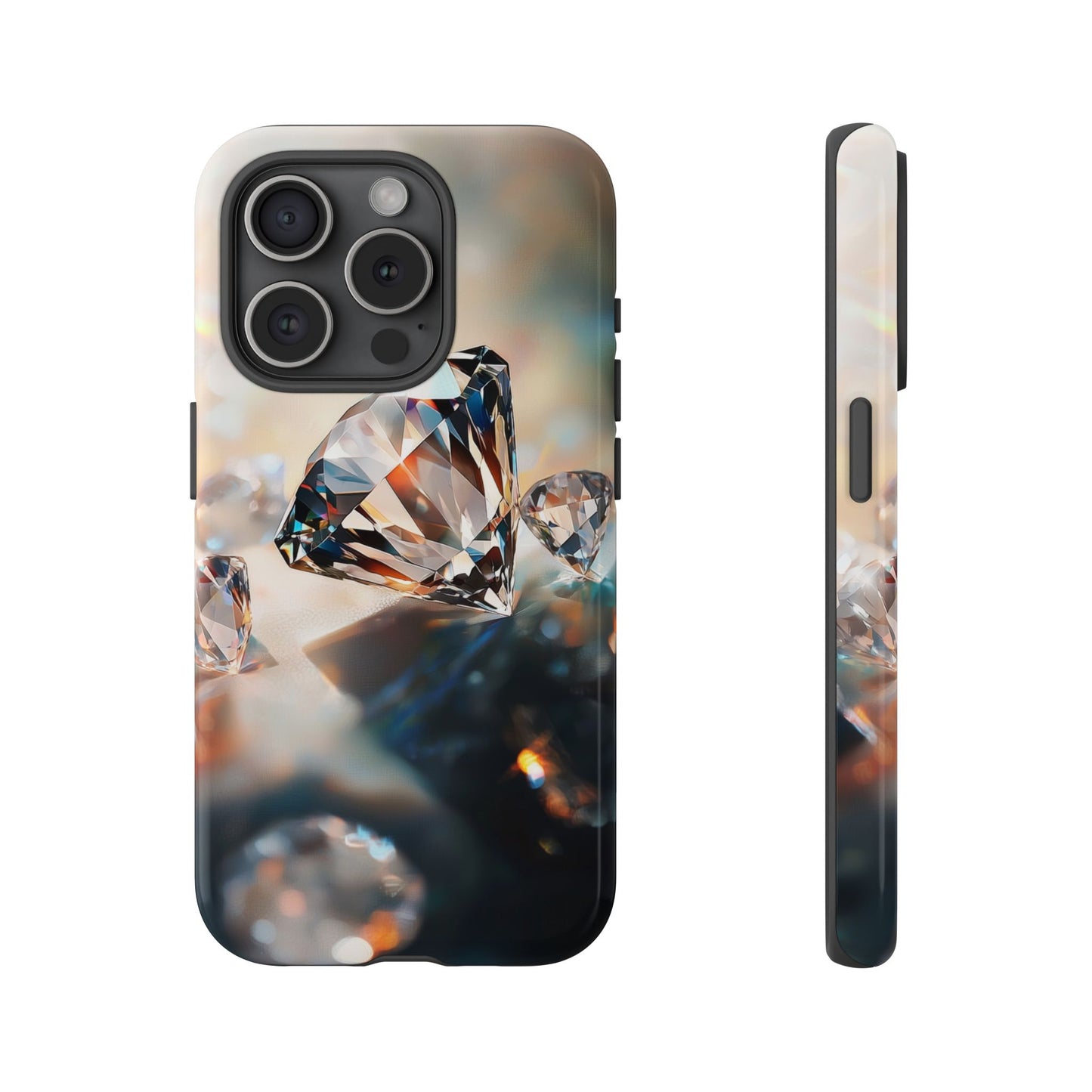 Luxury Diamond Stones Phone Case for iPhone, Samsung & Google Pixel