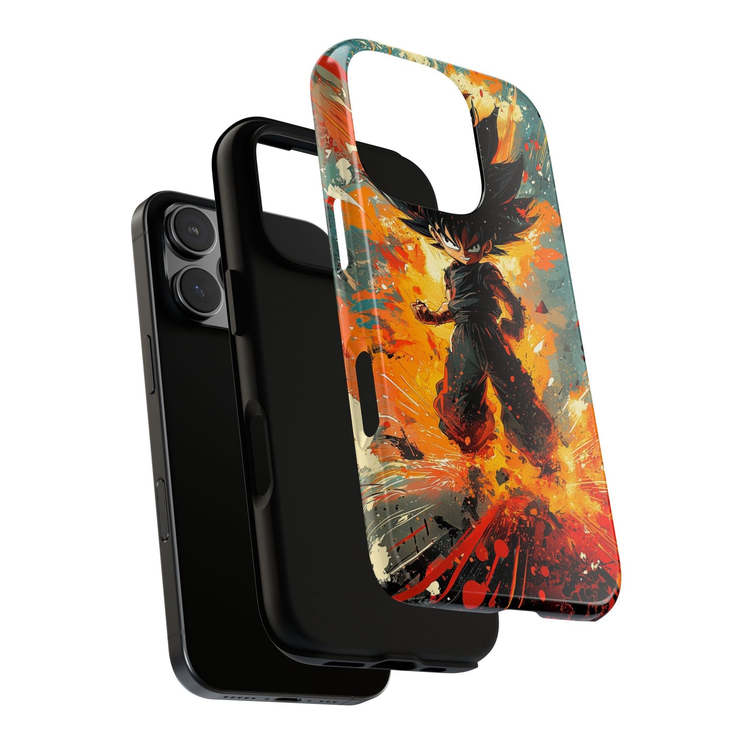 Mini Warrior Rage | Chibi Power Surge Phone Case for iPhone, Samsung & Pixel