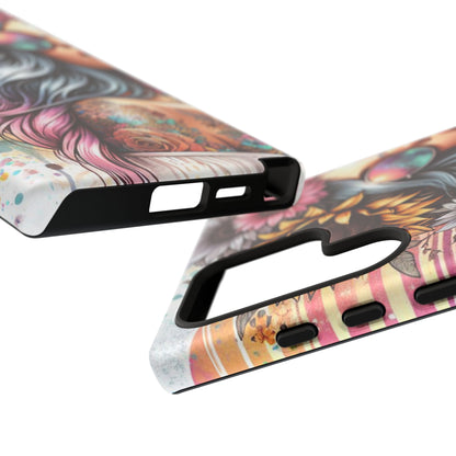 Retro Boho Wanderer – Sunflower Hippie Van Mobile Cover