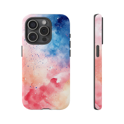 Celestial Haze – Vibrant Watercolor Phone Case for iPhone, google Pixel & Samsung