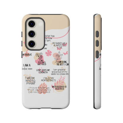 Motivational Quotes Phone Case – iPhone, Samsung & Google Pixel Inspirational Cover