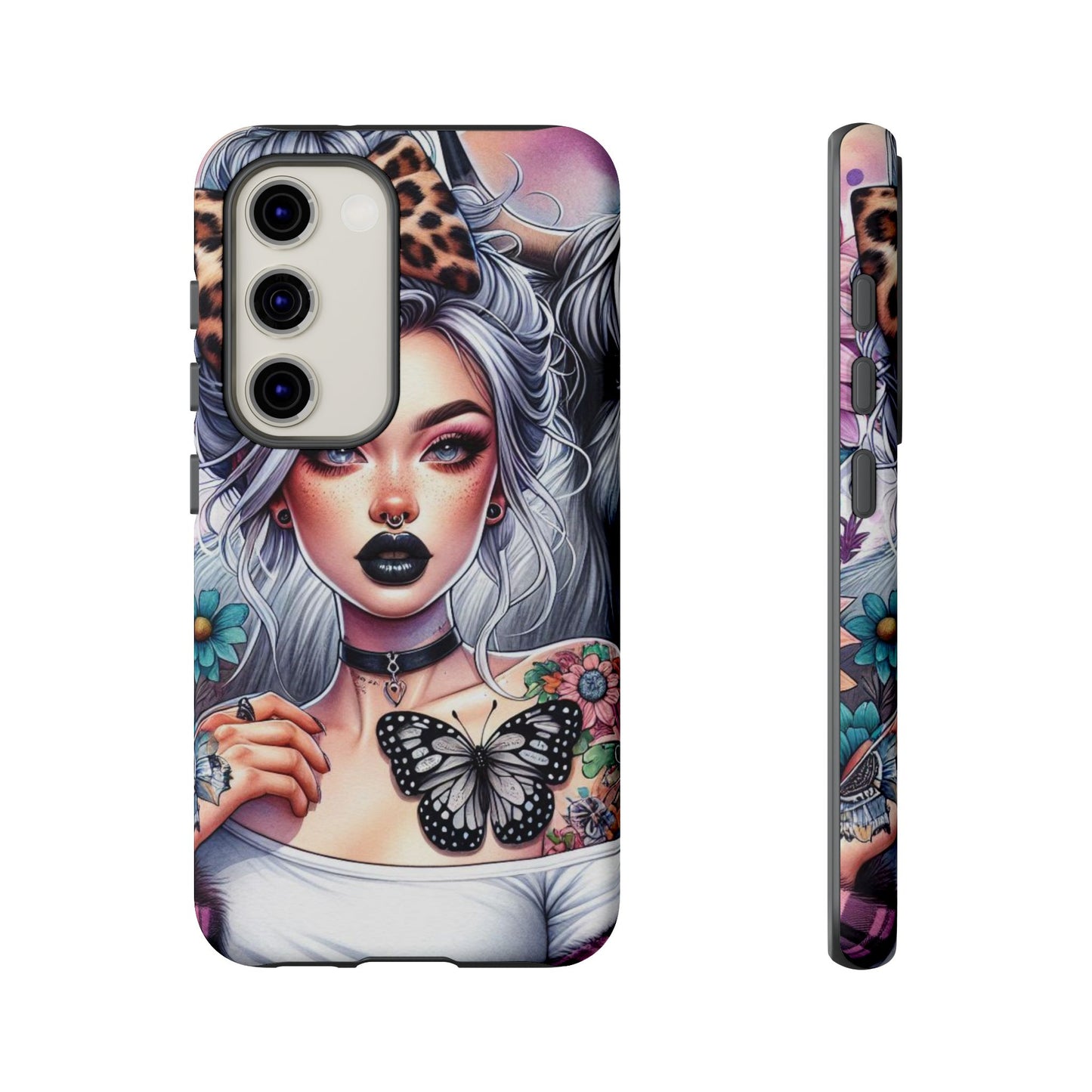 Wild Spirit – Gothic Chic & Nature Fusion Mobile Cover