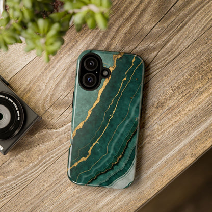 Jade Green Marble Case Design