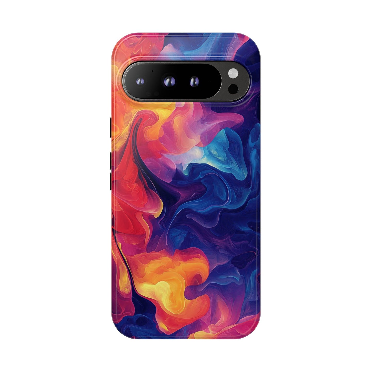 Cosmic Bloom – Abstract Vortex  Phone Case for iPhone, Samsung & Pixel