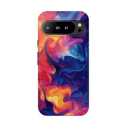 Cosmic Bloom – Abstract Vortex  Phone Case for iPhone, Samsung & Pixel