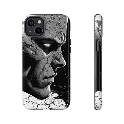 Shattered Reflections of a Symbiotic Soul: The Rise of a Dark Anti-Hero Phone Case for iPhone, Samsung & Pixel