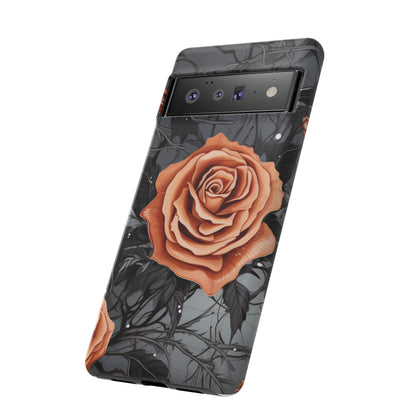 Mystic Noir Rose Mobile Case