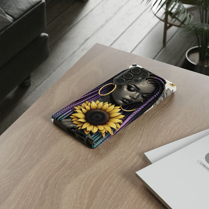 Sunflower Soul Art Mobile Case