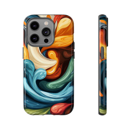 Color Current – Fluid Energy Abstract Phone Case for iPhone, Samsung & Pixel
