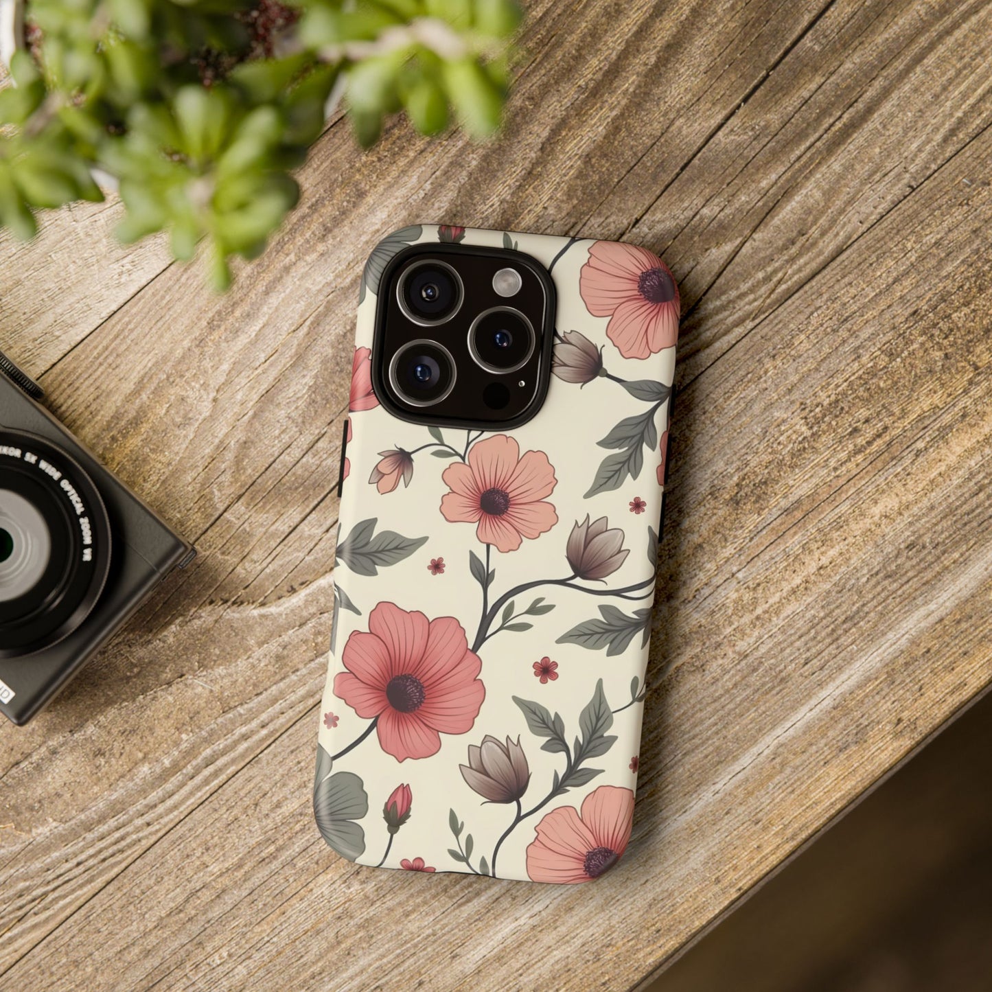 Floral Iphone Case, Botanical Pattern Design