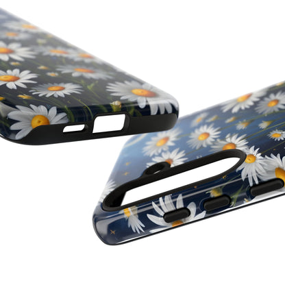 Witchy Daisy Flowers Phone Case Vintage Botanical Cover