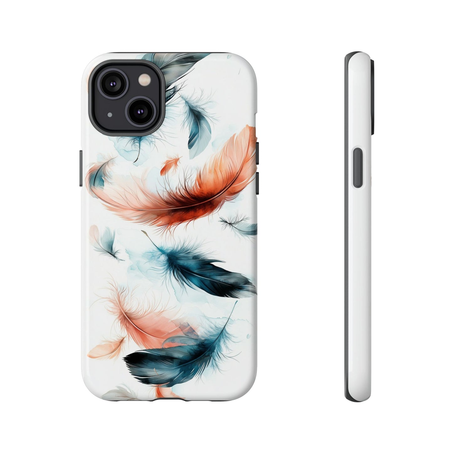 Featherlight Dreams Watercolor Phone Case for iPhone, google Pixel & Samsung