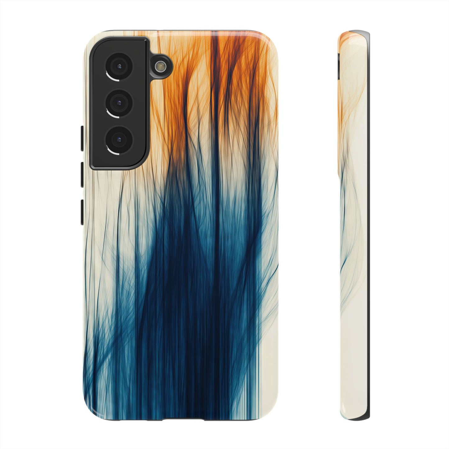 Inferno Drift – Abstract Flame Flow Phone Case for iPhone, Samsung & Pixel