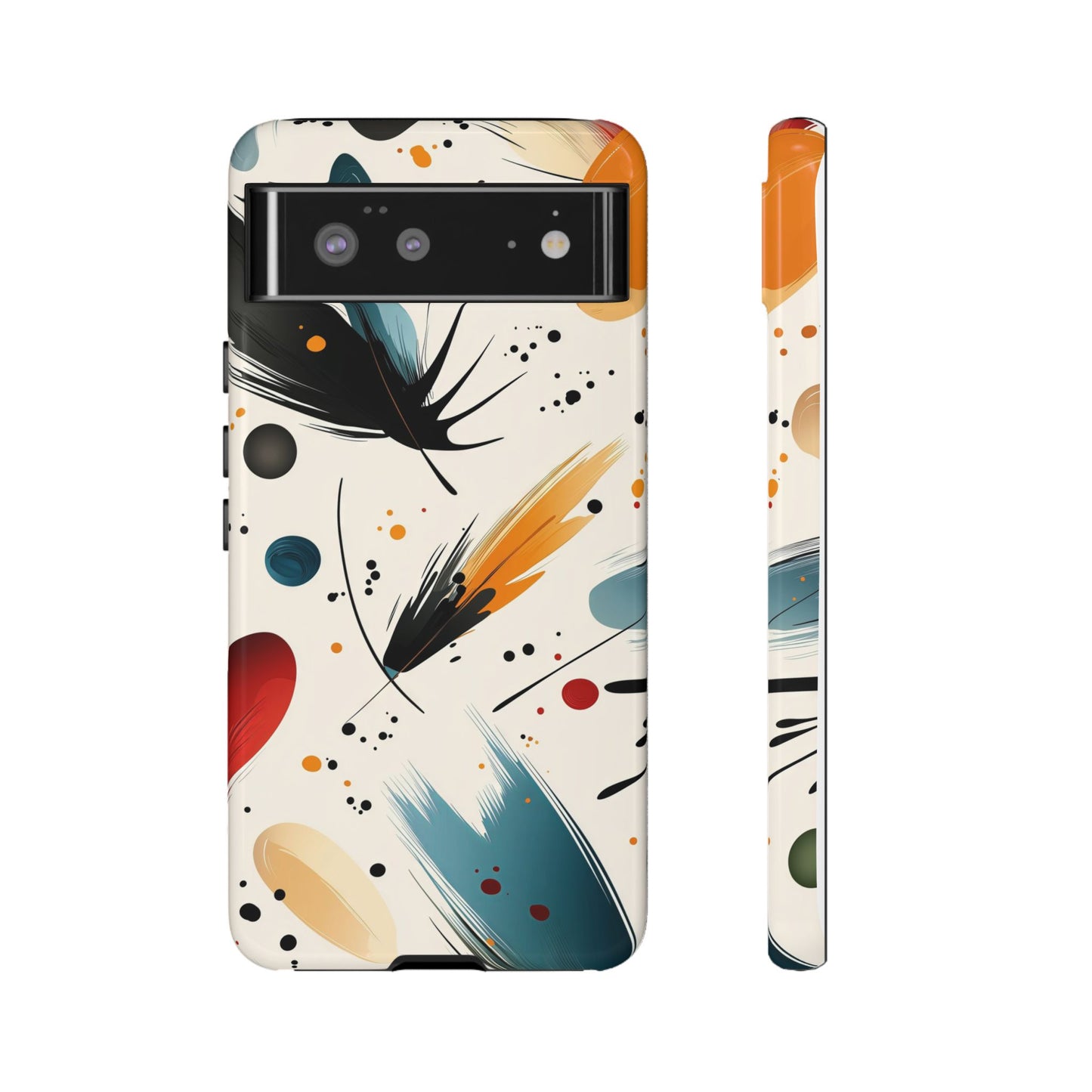 Feathered Motion Abstract Phone Case  for iPhone, Samsung & Pixel
