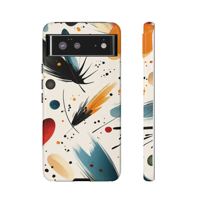 Feathered Motion Abstract Phone Case  for iPhone, Samsung & Pixel