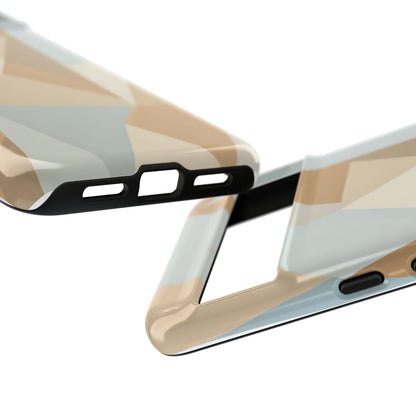 Neutral Geometrical Triangular Abstract Pattern