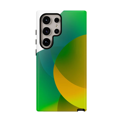 Verdant Bloom – Abstract Gradient Phone Case for iPhone, Samsung & Pixel