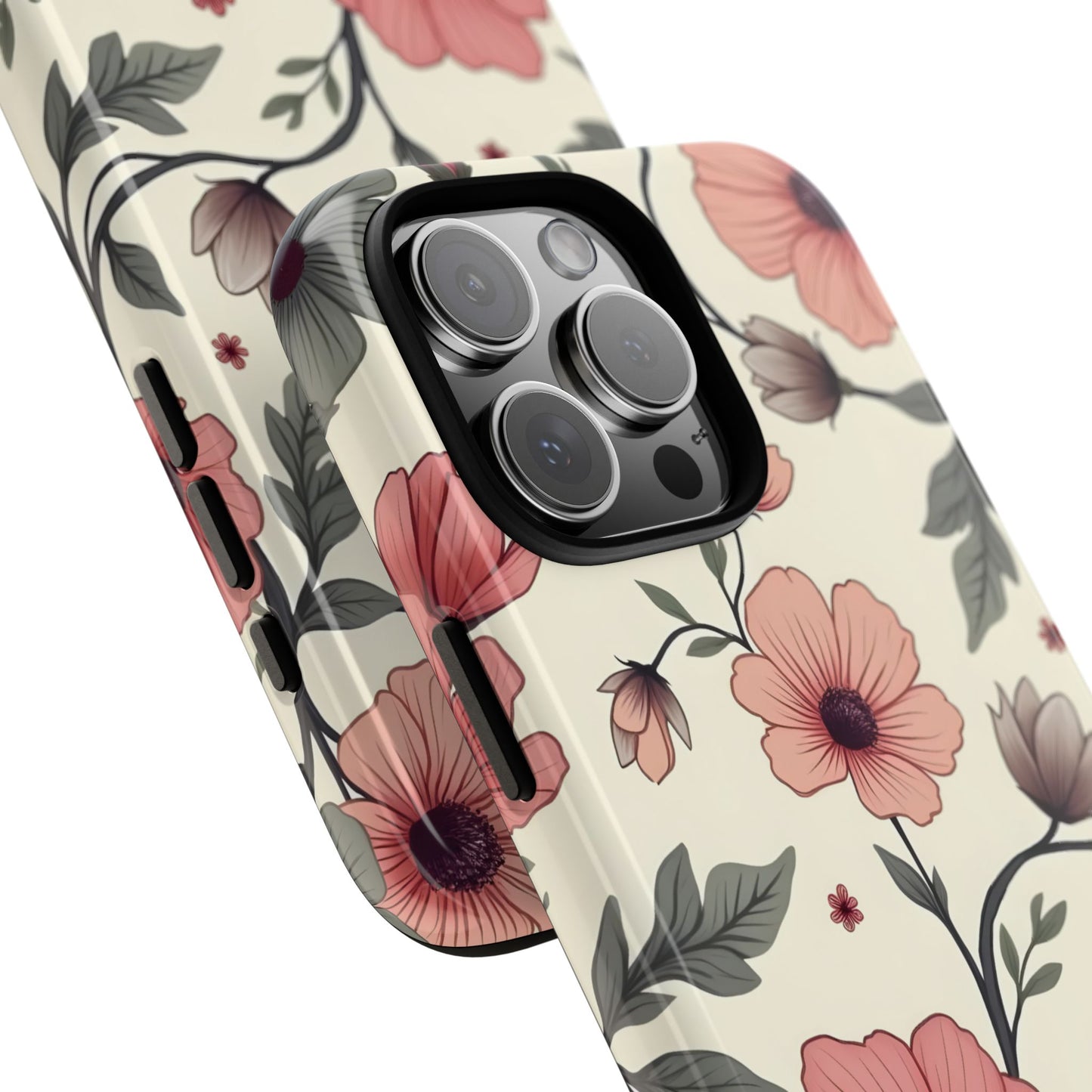 Floral Iphone Case, Botanical Pattern Design