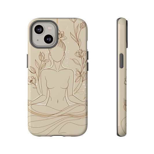 Zen Bloom Boho Phone Case for iPhone, Pixel & Samsung